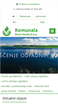 Mobile Screenshot of komunala-nm.si
